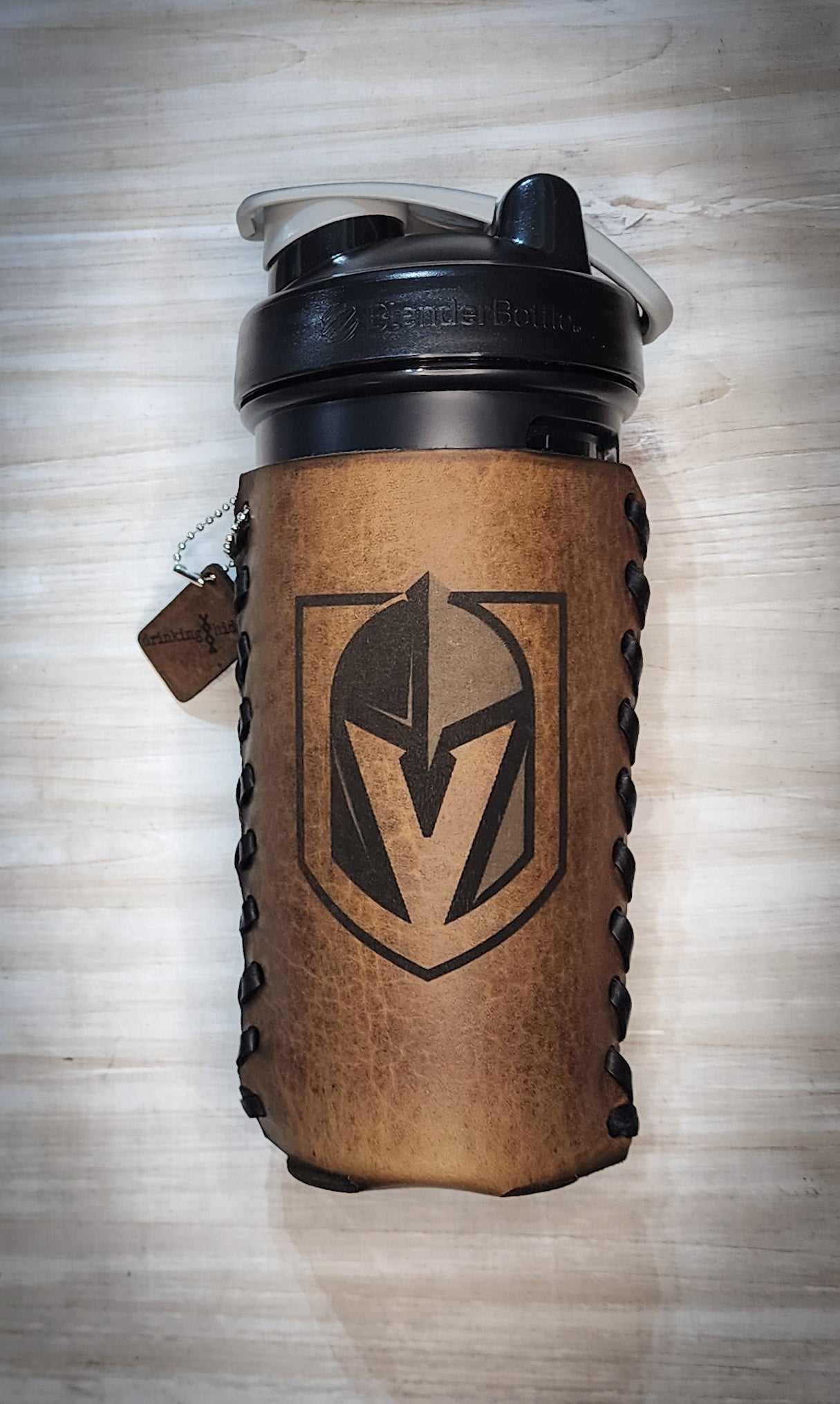 Premium leather shaker ball wrap