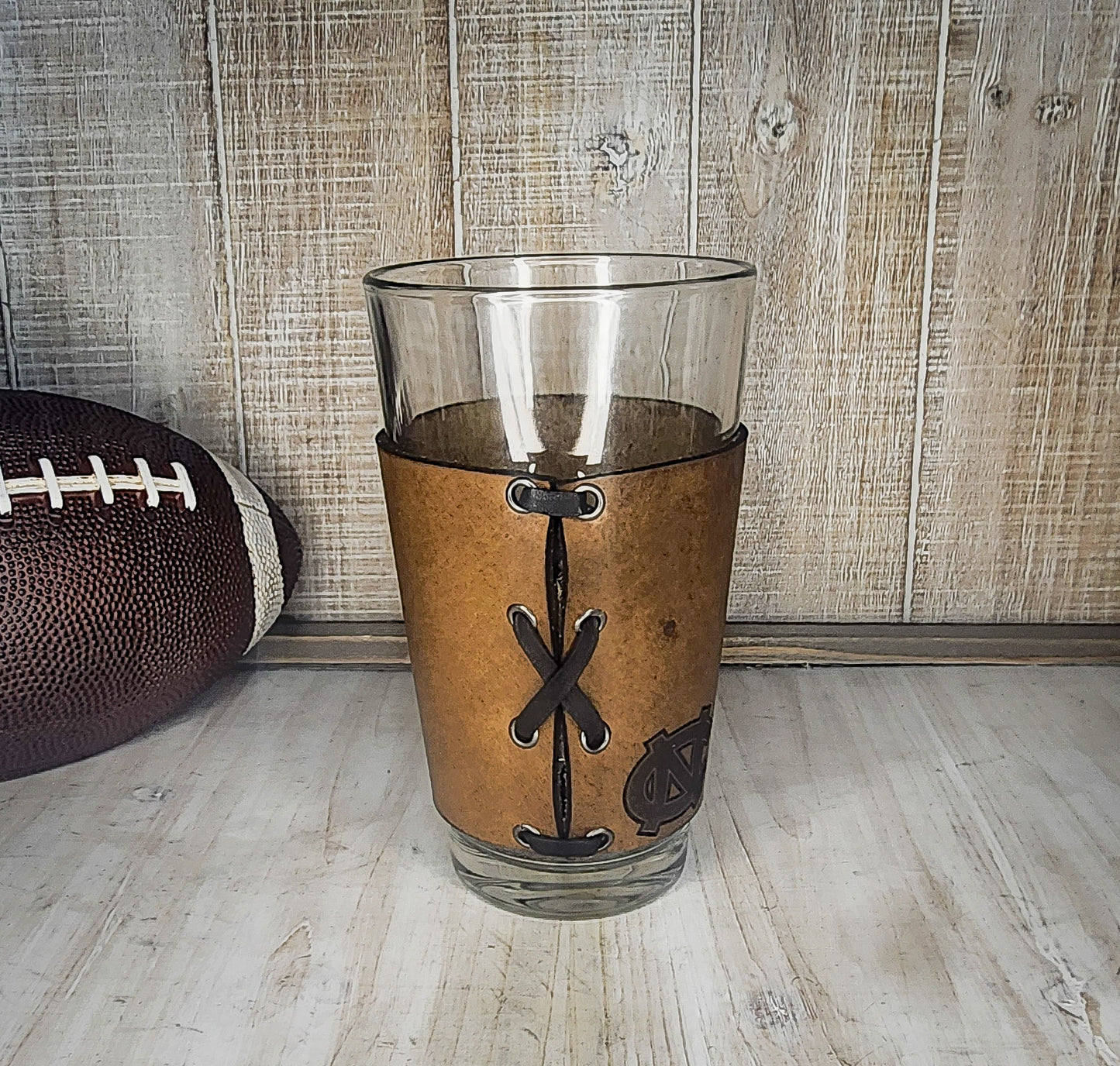 Cheers to 3 Years: Personalized Leather Cozie for Legendary Sipping Adventures!