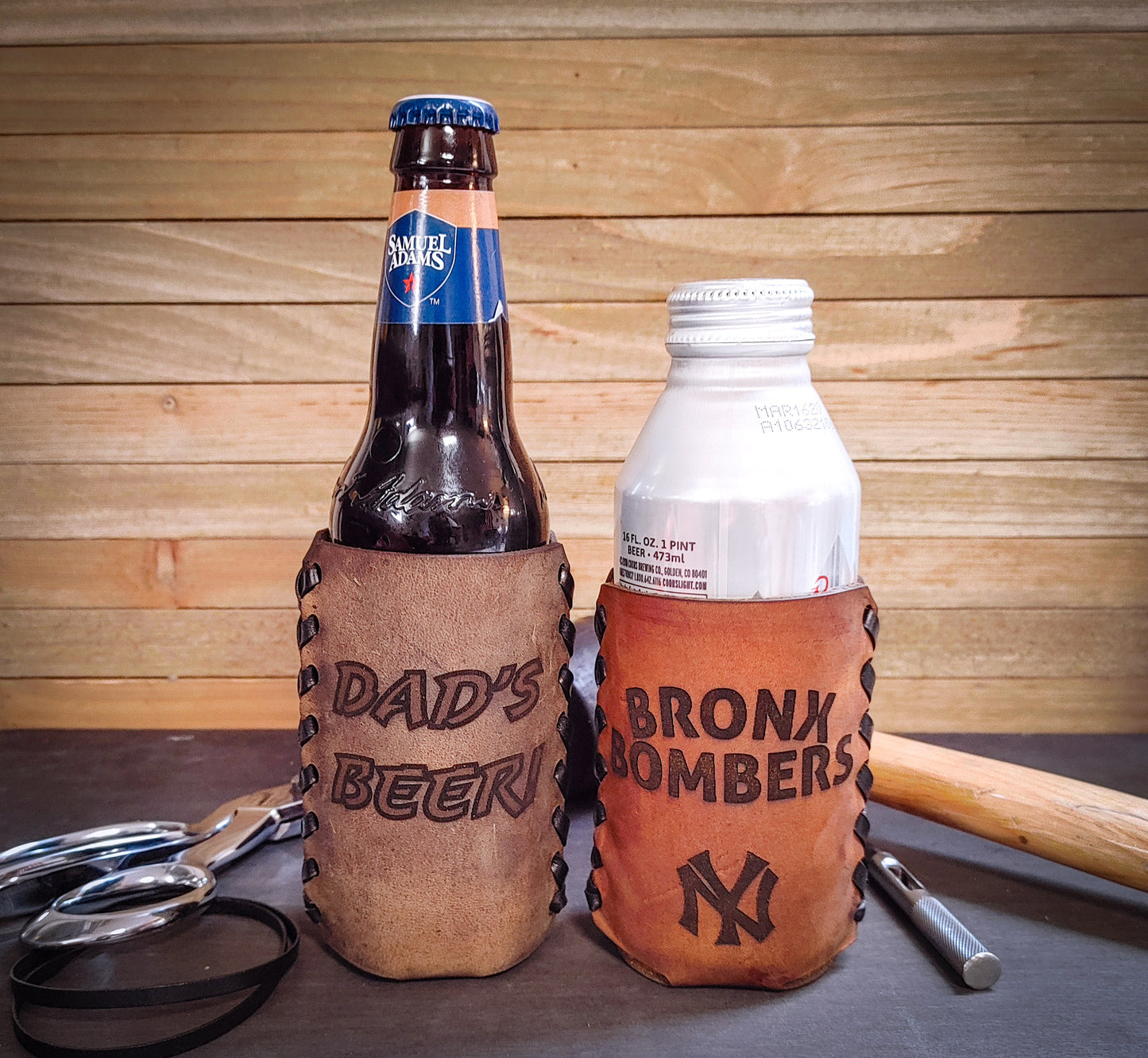 Premium leather can cooler for baseball coach, Baseball coaches gifts, engraved coaches gift, personalized gifts for little league coaches
