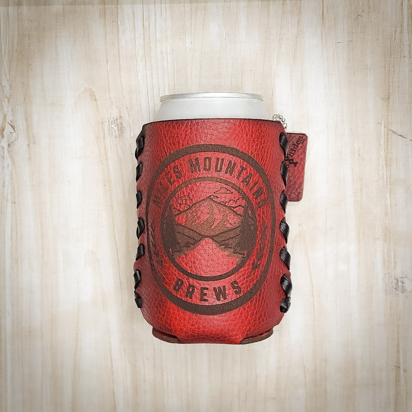 Personalized Leather Pint Sleeve - Premium Custom Drink Sleeve for Men's Birthdays, Father's Day, Christmas, Anniversaries - Handcrafted Elegance