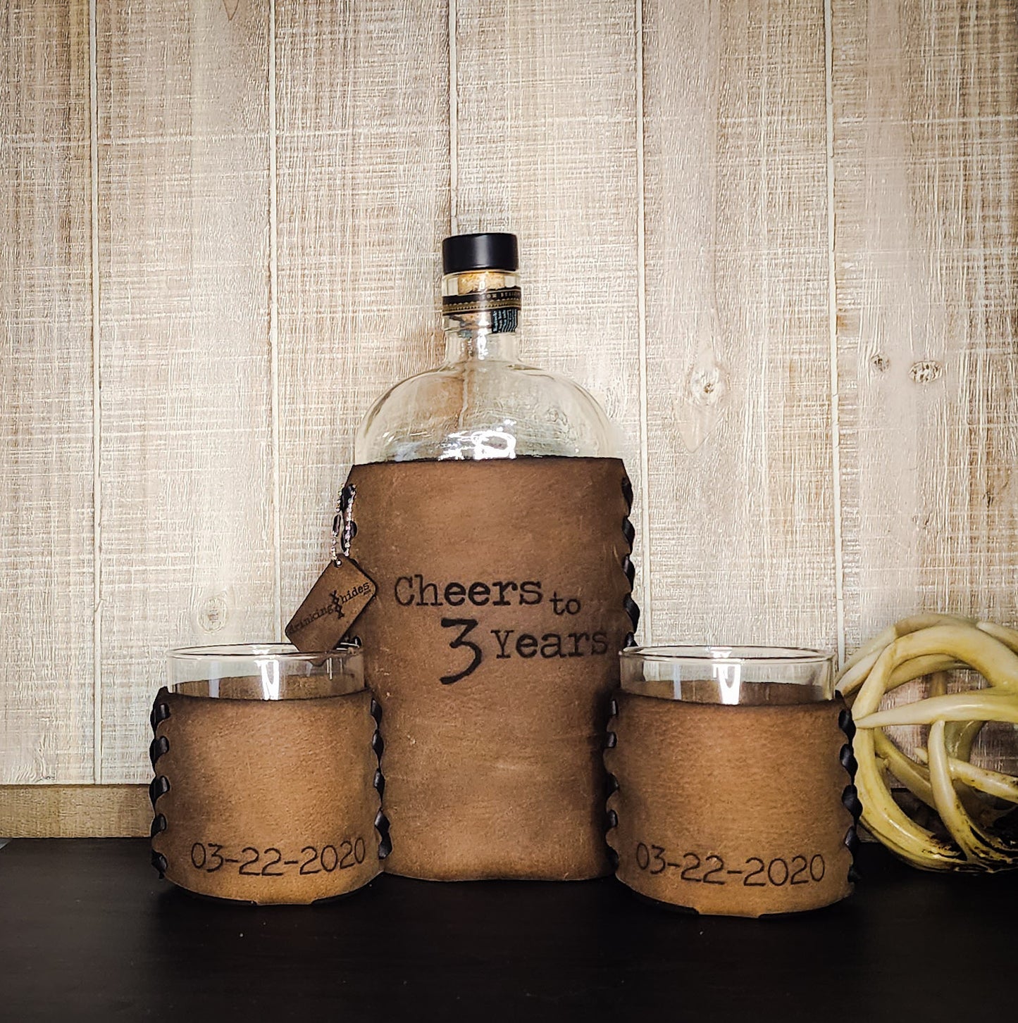 Personalized Wilderness Whiskey Set: Crafted for Outdoor Enthusiasts!