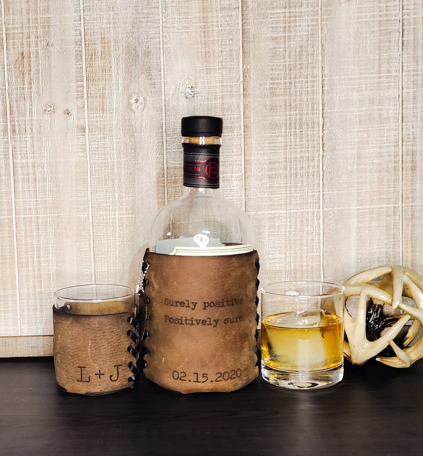 Personalized Wilderness Whiskey Set: Crafted for Outdoor Enthusiasts!